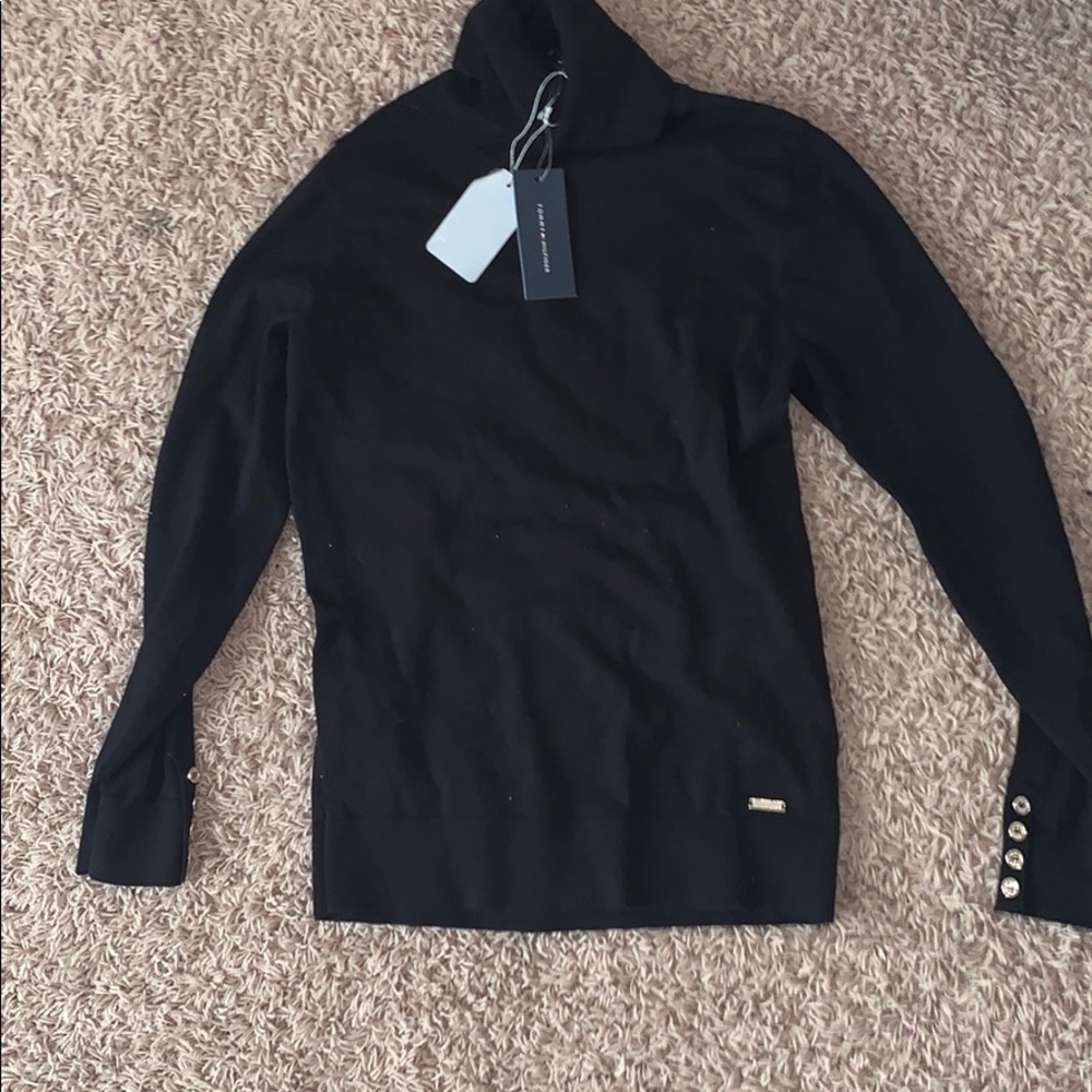 Tommy Hilfiger black turtle neck